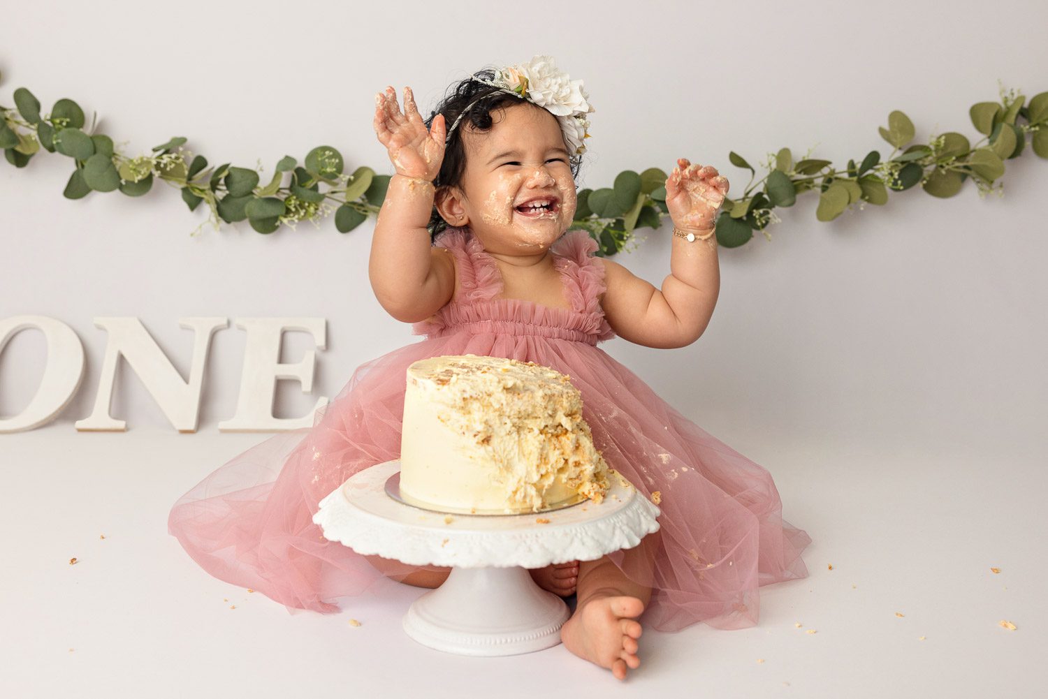 baby cake smash photos auckland
